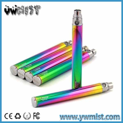 2014 The Newest Rainbow EGO Twist Vision Spinner Battery